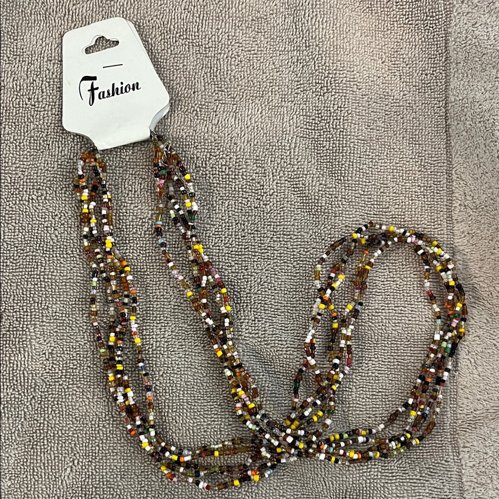 Multicolor Beaded Necklace